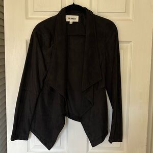 Great condition suede-like drape jacket